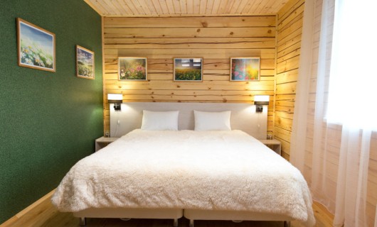 Коттедж на 4 человека с баней и бассейном