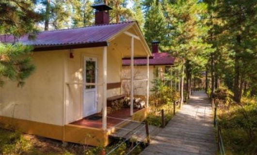 4-х местные неблагоустроенные домики