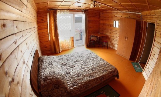 Двухместный с балконом и видом на Байкал