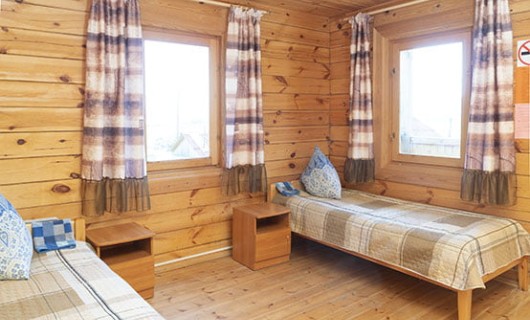 Отдельно стоящие домики двух/трёхместное размещение