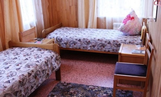 Двухместный номер без удобств (коттедж №2)