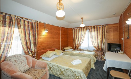 Двухместный номер в блоке из двух номеров двухместное размещение