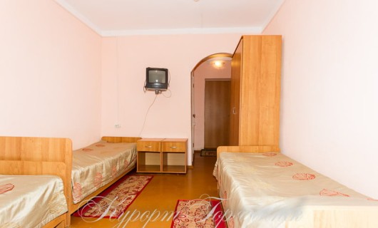 Стандарт однокомнатный: одно/двух/трехместное