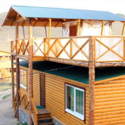 Благоустроенные домики с доп. местом и террасой на крыше